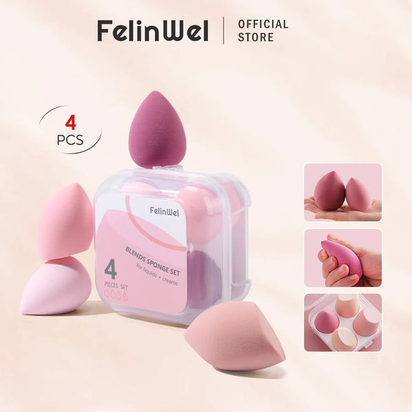 Juego de 4 esponjas de maquillaje Beauty Blender