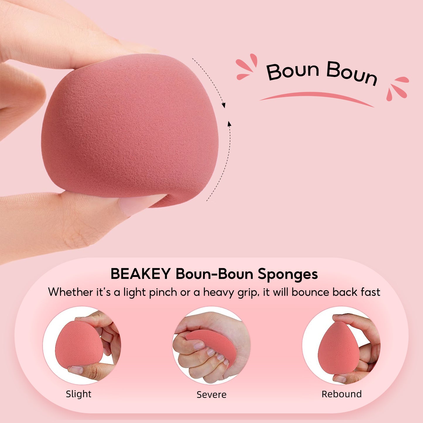 Juego de 4 esponjas de maquillaje Beauty Blender