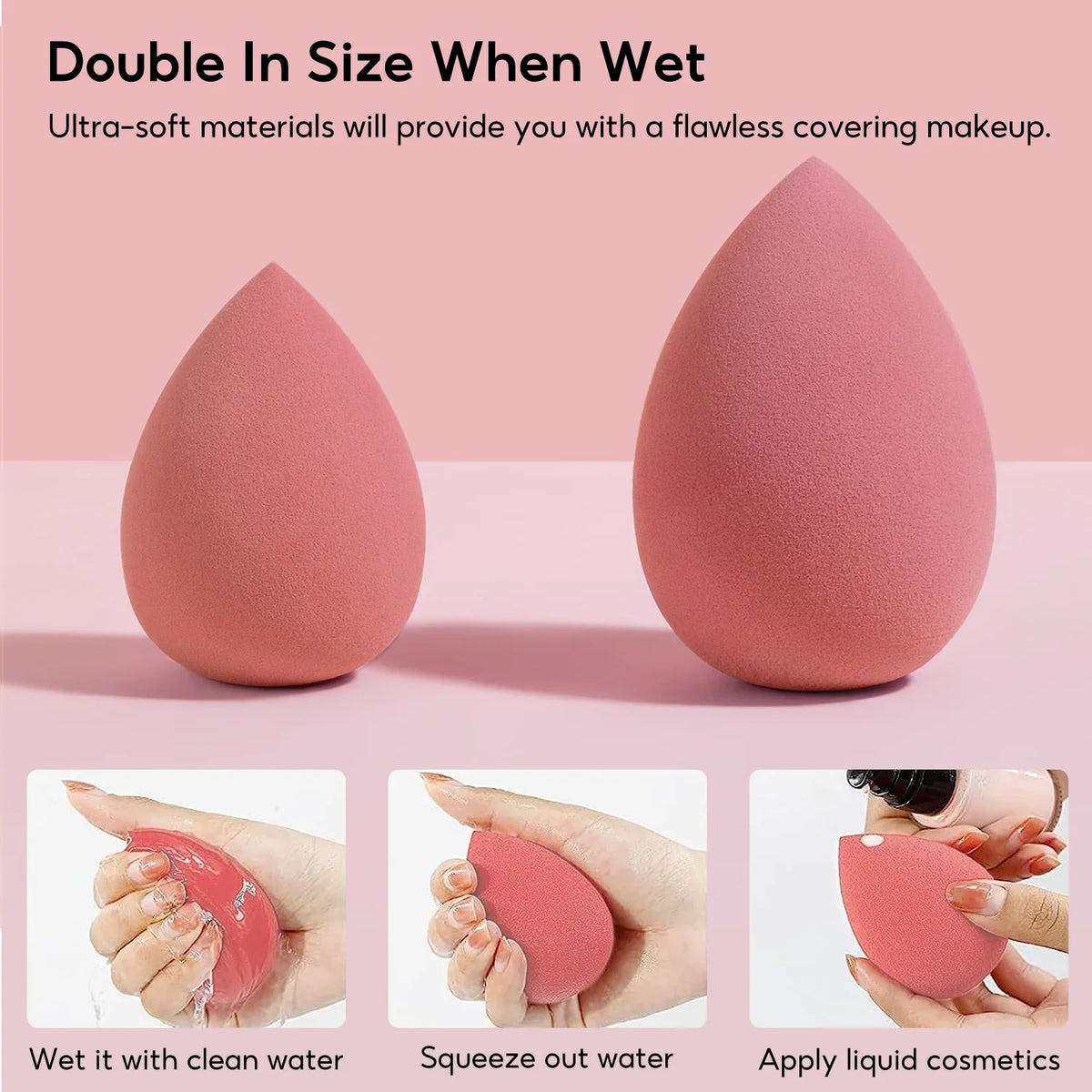 Juego de 4 esponjas de maquillaje Beauty Blender