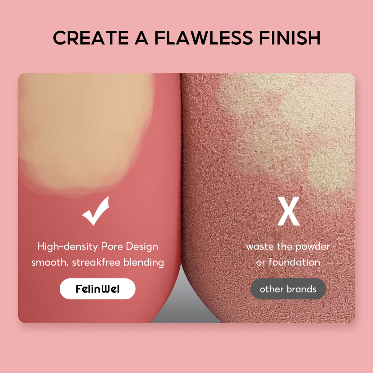 Juego de 4 esponjas de maquillaje Beauty Blender