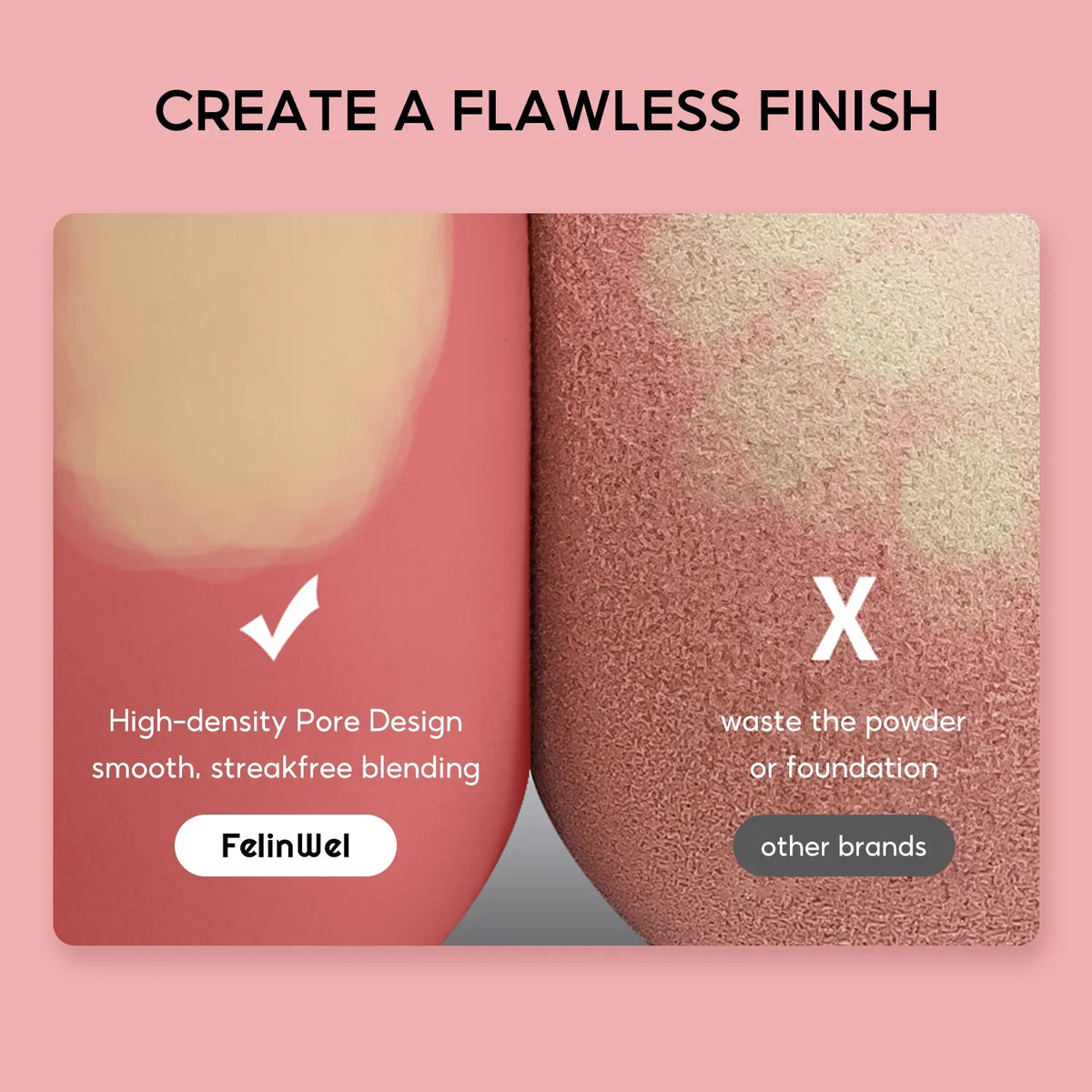 Juego de 4 esponjas de maquillaje Beauty Blender