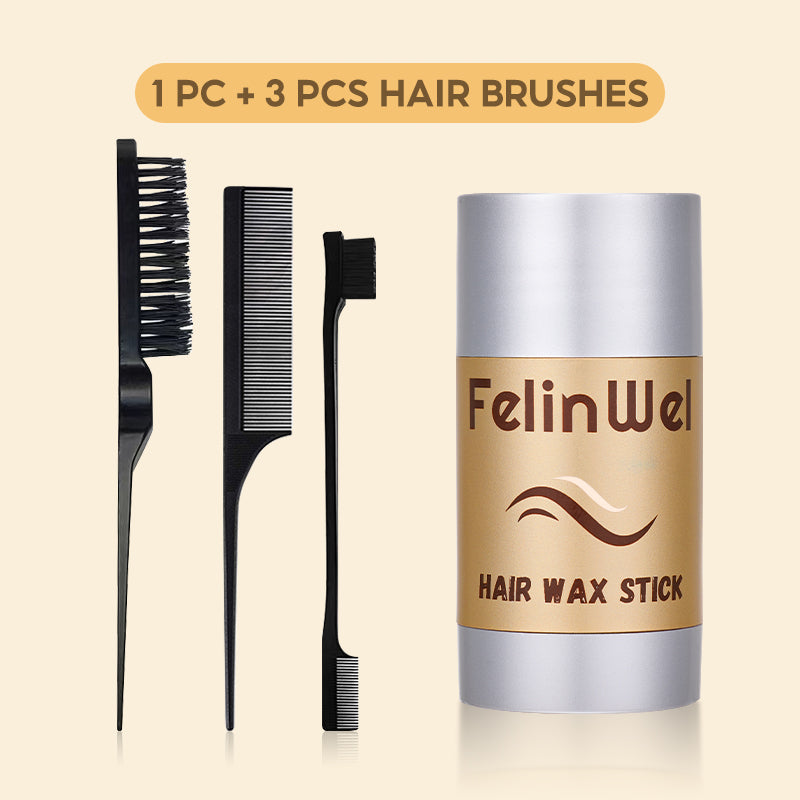FelinWel Cera para el cabello en barra Pomada para peinar el cabello en barra Cera para el cabello