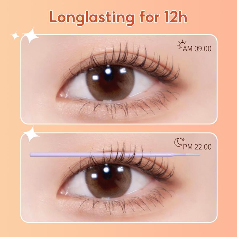 FelinWel - Rizador de pestañas portátil, gran angular y rizador de pestañas parcial con diseño de agarre cómodo