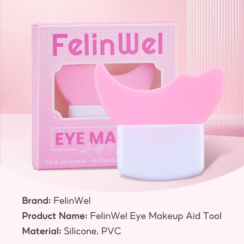 FelinWel - Protector auxiliar de maquillaje de ojos multifuncional