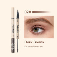 FelinWel Dual-Ended Waterproof Brow Pen & Tinted Brow Gel – 2-Fork Tip, Beginner Friendly