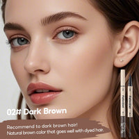 FelinWel Dual-Ended Waterproof Brow Pen & Tinted Brow Gel – 2-Fork Tip, Beginner Friendly