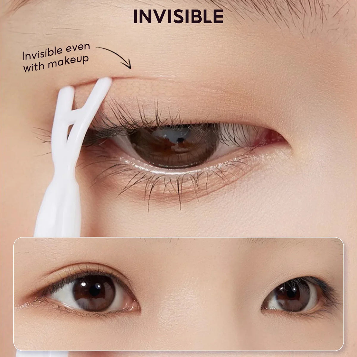 FelinWel Invisible Double Eyelid Tape – 240 Pcs, Waterproof, for Hooded & Mono-Lids