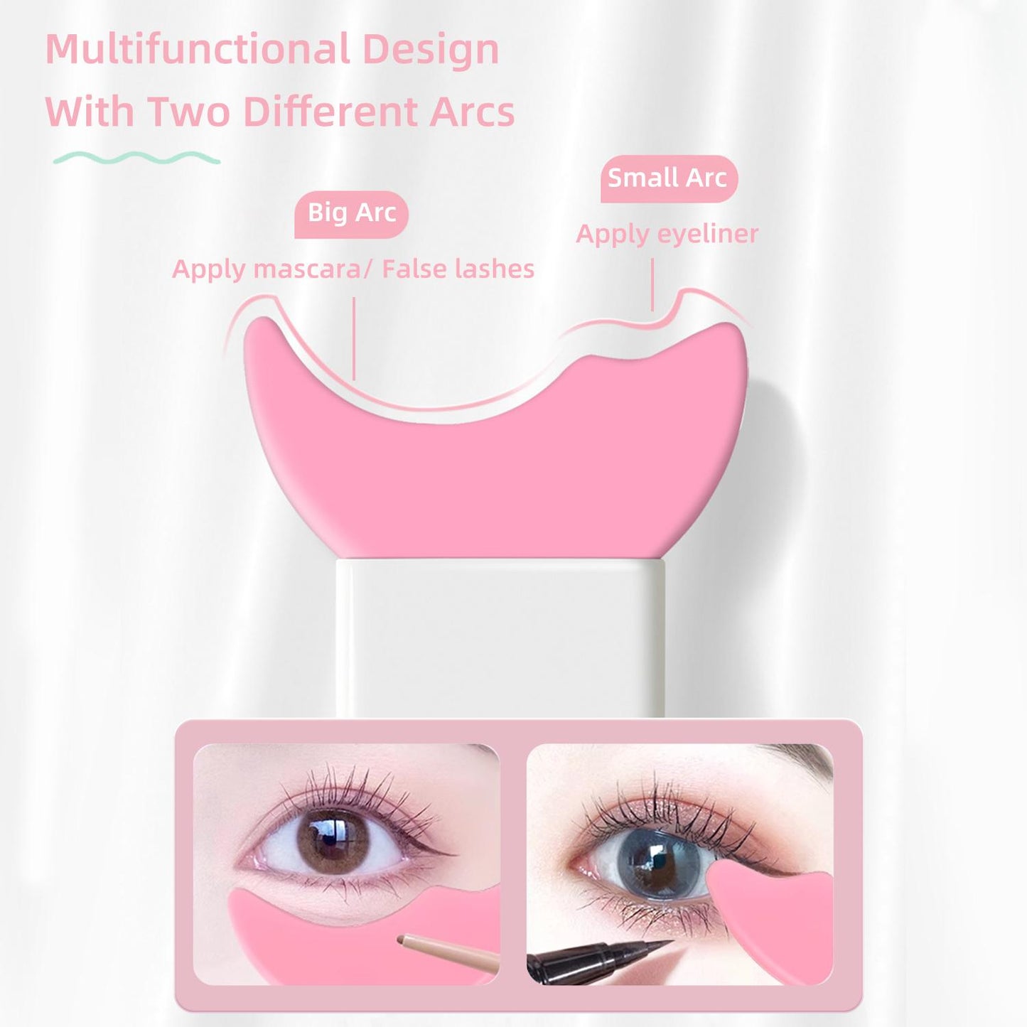 FelinWel - Protector auxiliar de maquillaje de ojos multifuncional 