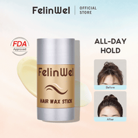 FelinWel Cera para el cabello en barra Pomada para peinar el cabello en barra Cera para el cabello 
