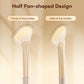 FelinWel Nose Contour Brush Half Fan-shape Makeup Brush