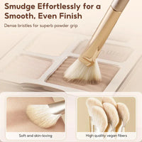 FelinWel Half Fan-Shape Nose Contour Brush – Precise Sculpting, Cruelty-Free