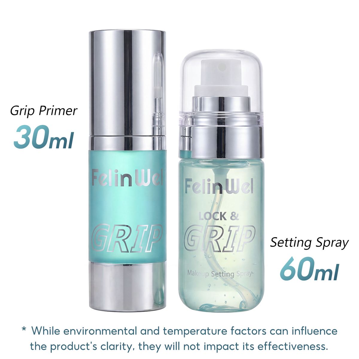 FelinWel Lock & Grip Makeup Setting Spray, GEL-to-MIST Formula