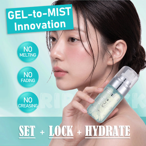 FelinWel - Lock & Grip Makeup Setting Spray, GEL-to-MIST Formula, Ultra-long Wear