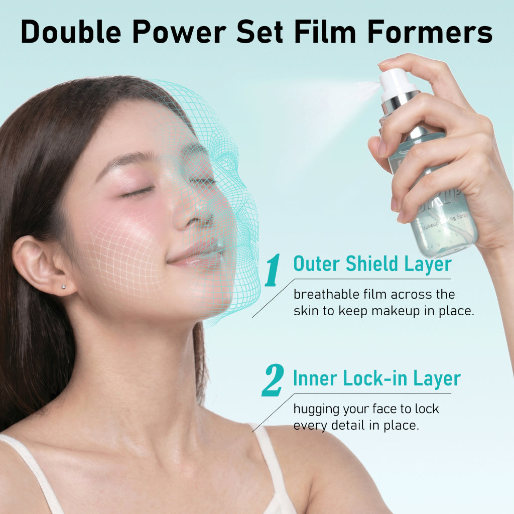 FelinWel - Lock & Grip Makeup Setting Spray, GEL-to-MIST Formula, Ultra-long Wear