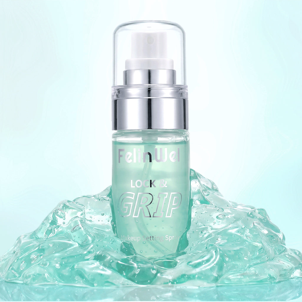 FelinWel - Lock & Grip Makeup Setting Spray, GEL-to-MIST Formula, Ultra-long Wear