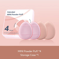 FelinWel - Juego de esponjas para dedos de tamaño mini, esponja de maquillaje, corrector facial, base para detalles 