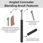 FelinWel Angled Concealer Brush Pincel corrector de contorno con forma de dedo 